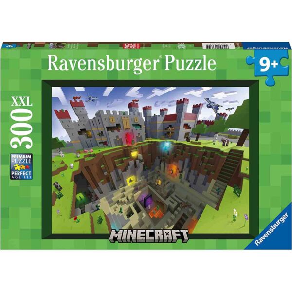 Puzzle Minecraft, 300 Piese - RVSPC13334