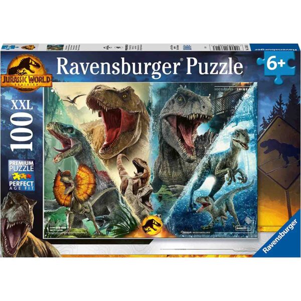 Puzzle Dominatia Jurassic World, 100 Piese - RVSPC13341