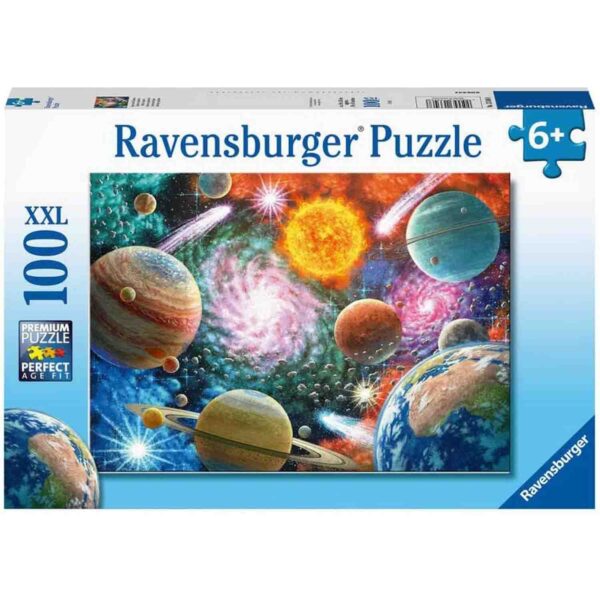 Puzzle Planetele Sistemului Solar, 100 Piese - RVSPC13346