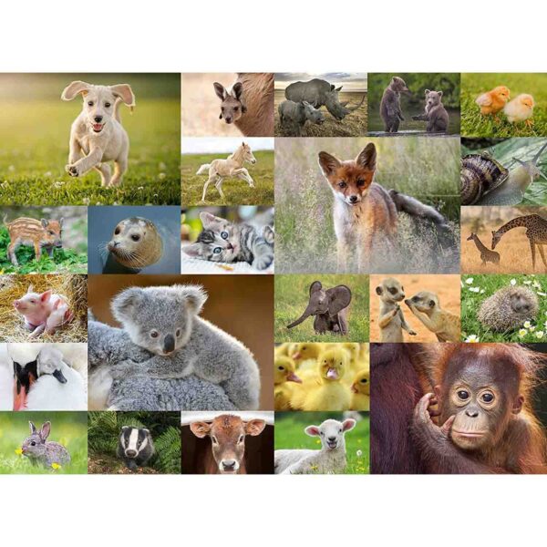 Puzzle Pui De Animale, 200 Piese - RVSPC13353