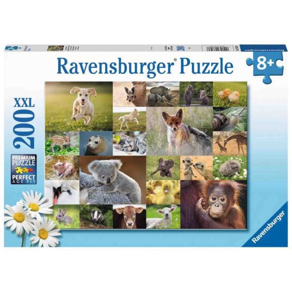 Puzzle Pui De Animale, 200 Piese - RVSPC13353