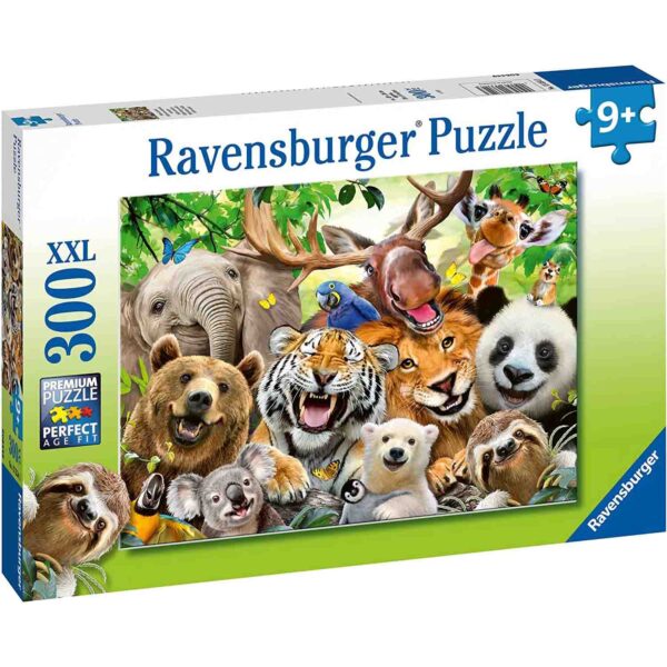 Puzzle Selfie Cu Animale Exotice, 300 Piese - RVSPC13354