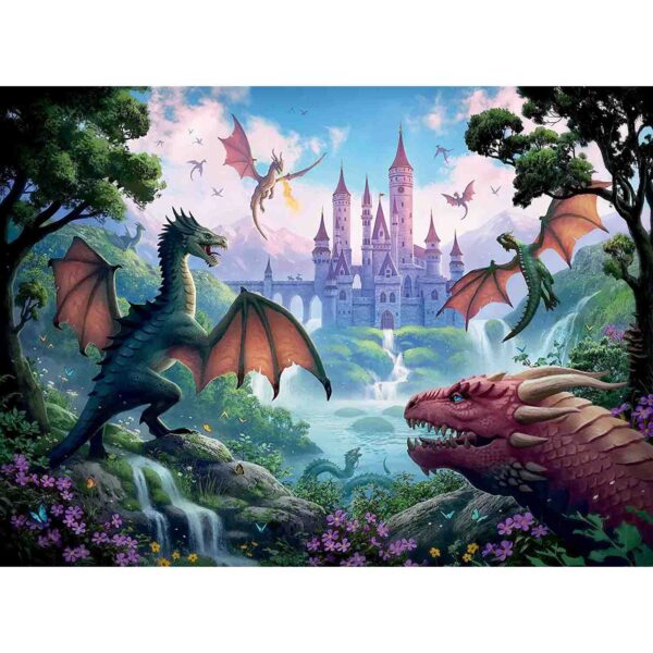 Puzzle Dragoni, 300 Piese - RVSPC13356