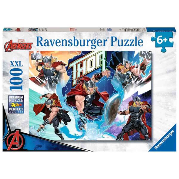 Puzzle Avengers Thor, 100 Piese - RVSPC13376