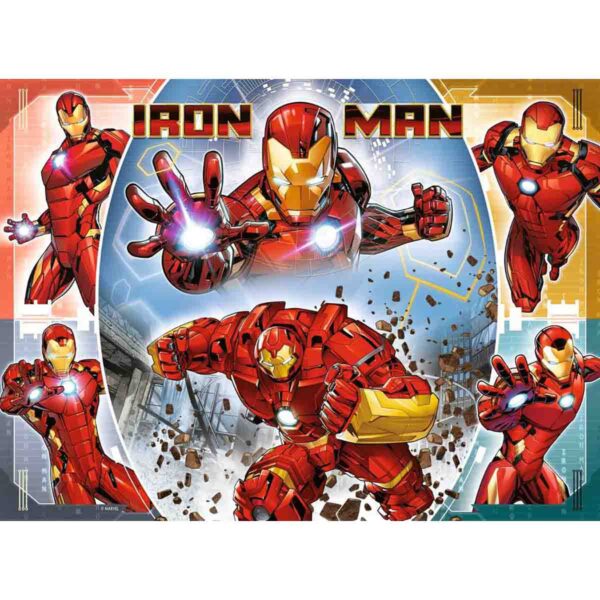 Puzzle Avengers Iron Man, 100 Piese - RVSPC13377