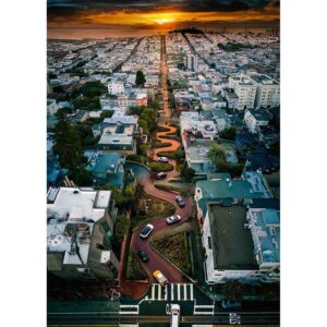Puzzle San Francisco California, 1000 Piese - RVSPA16732