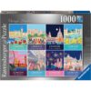 Puzzle Londra Vintage, 1000 Piese - RVSPA16960