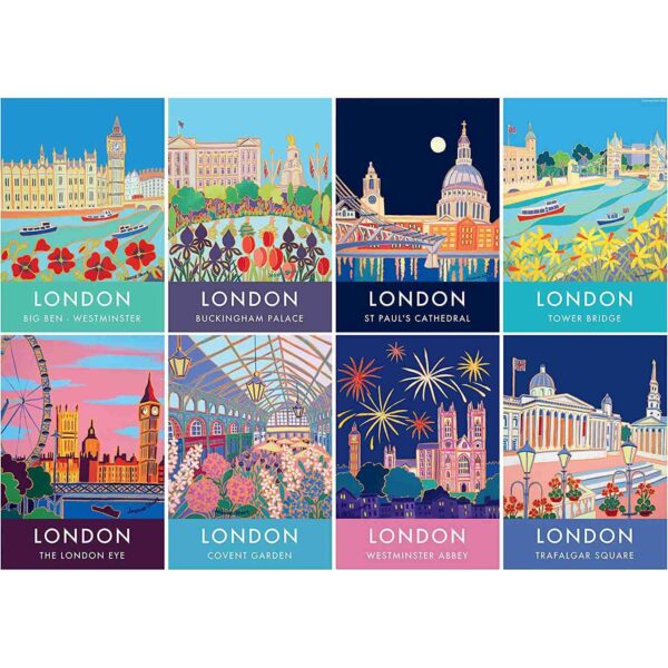 Puzzle Londra Vintage, 1000 Piese - RVSPA16960
