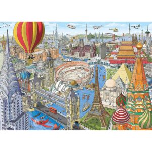 Puzzle Ocolul Pamantului In 80 De Zile, 1000 Piese - RVSPA16961