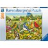 Puzzle Pasarele Colorate, 500 Piese - RVSPA16988