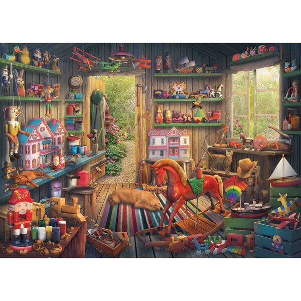 Puzzle Incapere Cu Jucarii, 1000 Piese - RVSPA17084