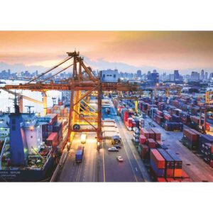 Puzzle Portul Din Hamburg, 1000 Piese - RVSPA17091