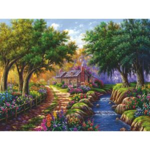 Puzzle Casuta Langa Rau, 1500 Piese - RVSPA17109