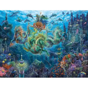 Puzzle Lumea De Sub Ape, 2000 Piese - RVSPA17115