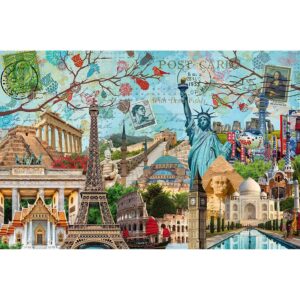 Puzzle Colaj Marile Orase, 5000 Piese - RVSPA17118