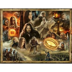 Puzzle Stapanul Inelelor Cele Doua Turnuri, 2000 Piese - RVSPA17294
