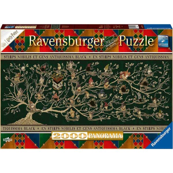Puzzle Harry Potter Copacul Familiei, 2000 Piese - RVSPA17299