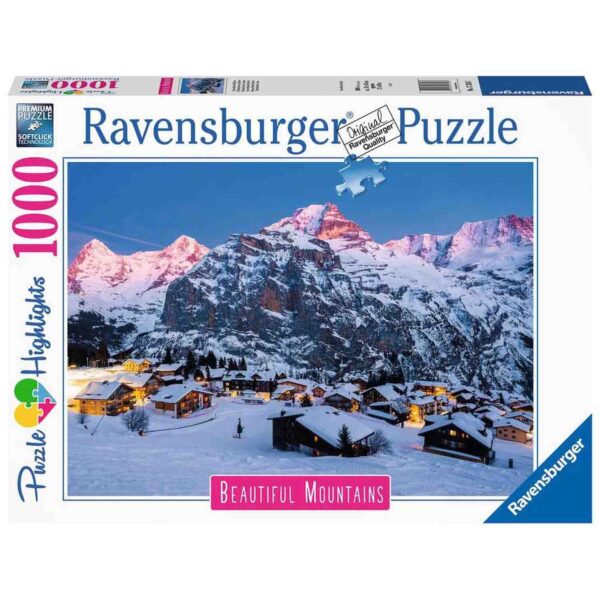 Puzzle Berner Mürren, 1000 Piese - RVSPA17316