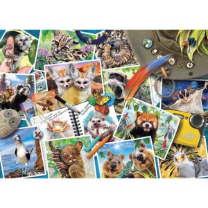 Puzzle Jurnalul De Calatorie Al Animalelor, 1000 Piese - RVSPA17322