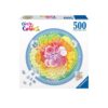 Puzzle Cerc Bol Cu Fructe Si Legume, 500 Piese - RVSPA17351