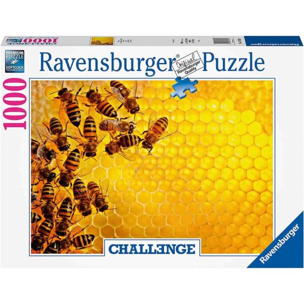 Puzzle Provocare Albine Si Fagure, 1000 Piese - RVSPA17362