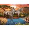 Puzzle Zebre La Apa, 500 Piese - RVSPA17376