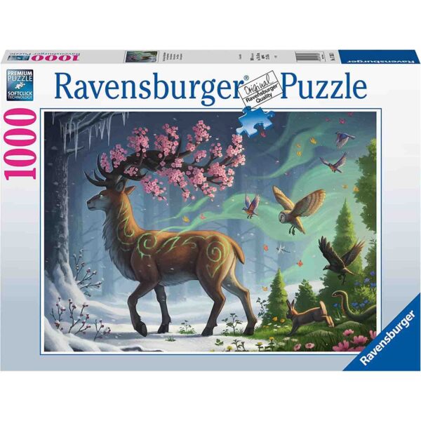 Puzzle Cerb In Padure, 1000 Piese - RVSPA17385