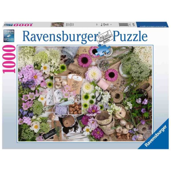 Puzzle Pentru Iubitorii De Flori, 1000 Piese - RVSPA17389