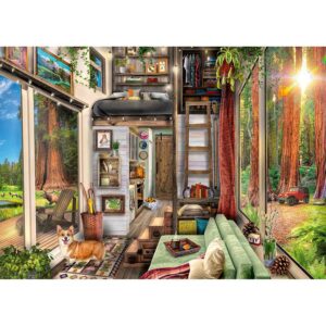 Puzzle Casuta In California, 1000 Piese - RVSPA17496