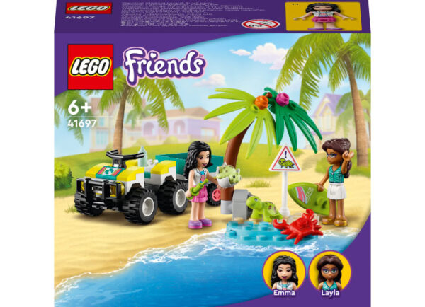 41697-lego-friends-1 LEGO Friends - Masina de ocrotire a testoaselor 41697, 90 piese