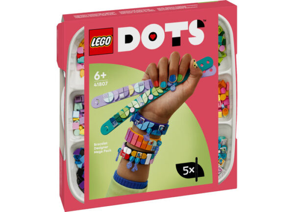 LEGO DOTS - Mega pachet Designer de bratari 41807, 388 piese