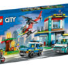 LEGO City - Centru pentru vehicule de urgenta 60371, 706 piese