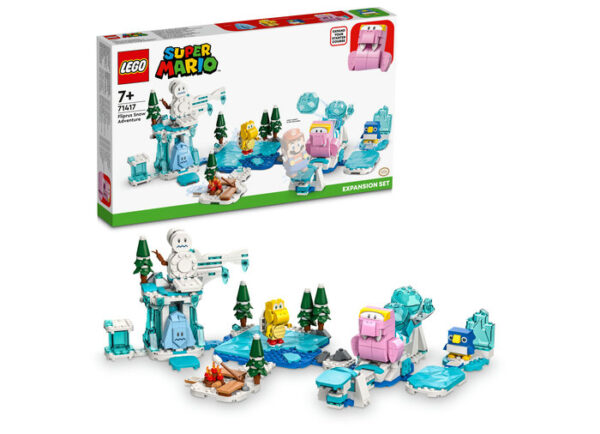LEGO Super Mario - Set de extindere - Aventuri in zapada cu Fliprus 71417, 567 piese