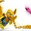 71768_alt3 LEGO® Ninjago - Motocicleta-dragon aurie a lui Jay 71768, 137 piese