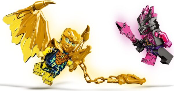 71768_alt3 LEGO® Ninjago - Motocicleta-dragon aurie a lui Jay 71768, 137 piese