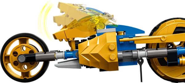 71768_alt4 LEGO® Ninjago - Motocicleta-dragon aurie a lui Jay 71768, 137 piese