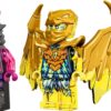 71768_alt7 LEGO® Ninjago - Motocicleta-dragon aurie a lui Jay 71768, 137 piese