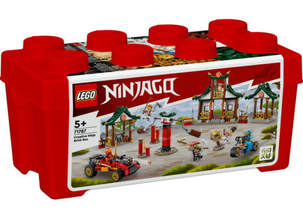 LEGO Ninjago - Cutie Ninja cu caramizi 71787, 530 piese