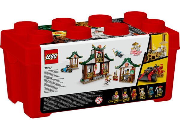 LEGO Ninjago - Cutie Ninja cu caramizi 71787, 530 piese