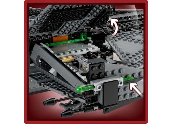 75323-lego-star-wars-4 LEGO Star Wars - The Justifier - nava lui Cad Bane 75323, 1022 piese