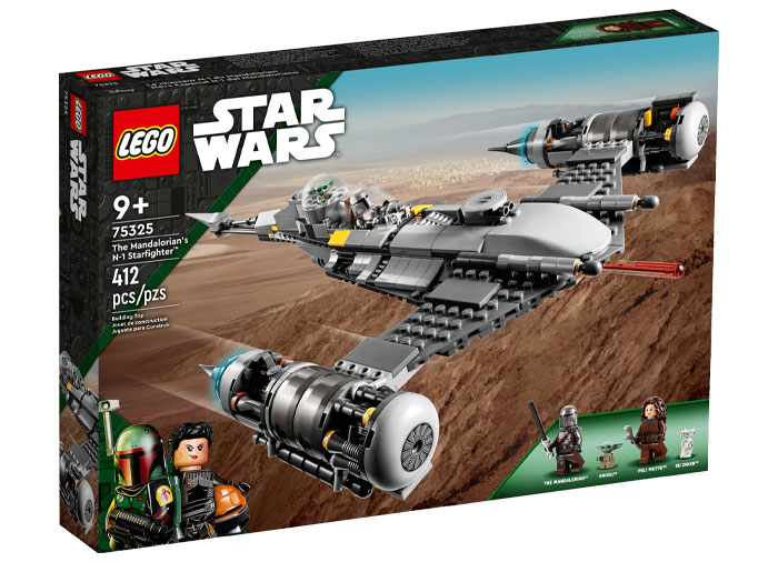 LEGO Star Wars - Starfighter N-1 Mandalorian 75325, 412 piese