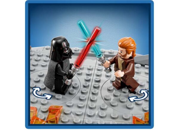 LEGO Star Wars - Obi-Wan Kenobi versus Darth Vader 75334, 408 piese