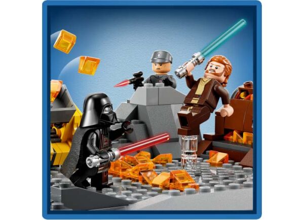 LEGO Star Wars - Obi-Wan Kenobi versus Darth Vader 75334, 408 piese