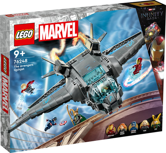 76248-lego-marvel-super-heroes-1 LEGO Marvel Super Heroes - Quinjetul Avengers 76248, 795 piese