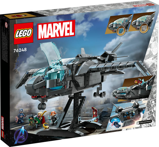 76248-lego-marvel-super-heroes-2 LEGO Marvel Super Heroes - Quinjetul Avengers 76248, 795 piese