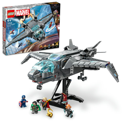 76248-lego-marvel-super-heroes LEGO Marvel Super Heroes - Quinjetul Avengers 76248, 795 piese