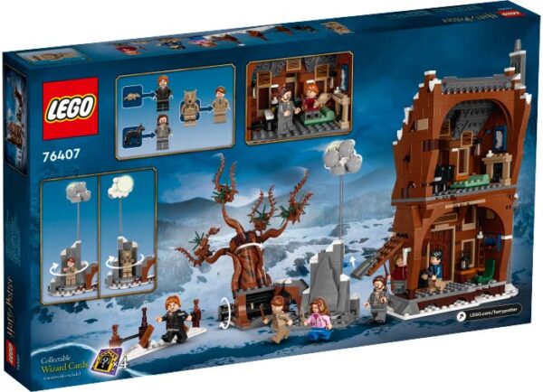 LEGO Harry Potter - Conacul Bantuit si Salcia Batausa 76407, 777 piese