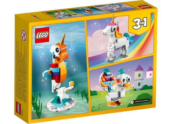 LEGO Creator - Unicorn magic 31140, 145 piese