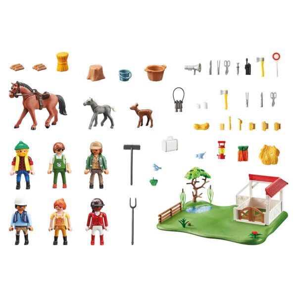 Playmobil - Creeaza Propria Figurina - Ferma De Cai - PM70978