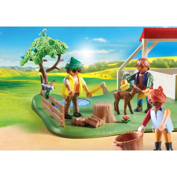 Playmobil - Creeaza Propria Figurina - Ferma De Cai - PM70978